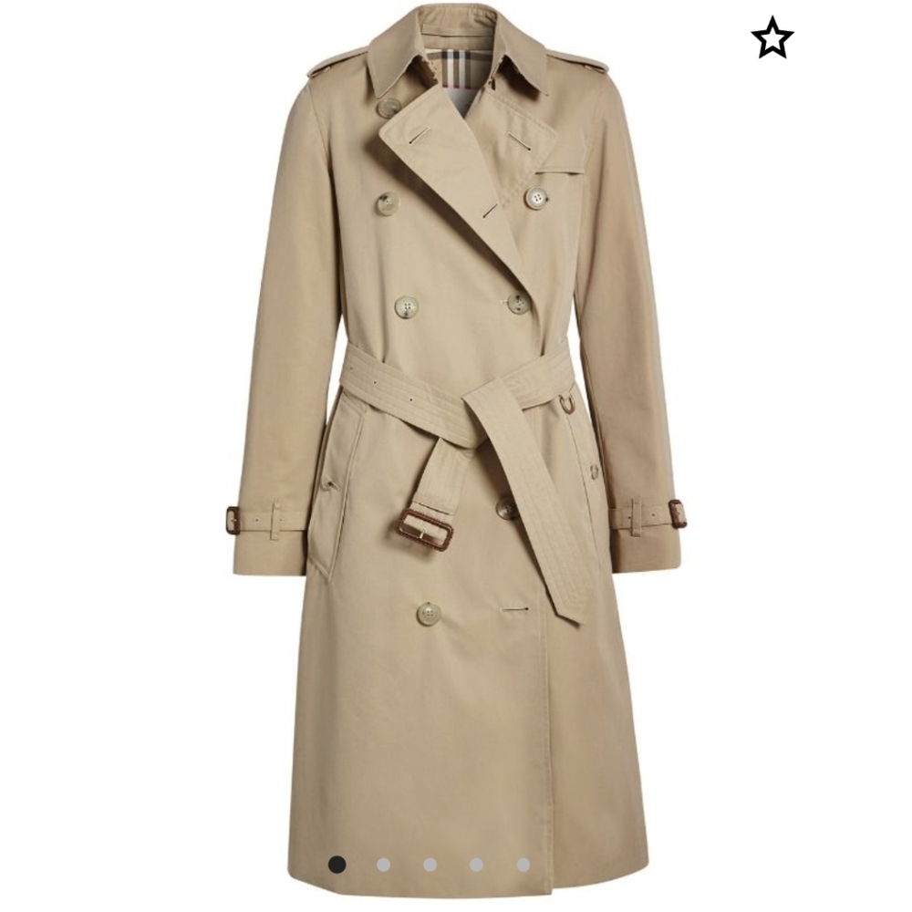Burberry Kensington Long Trench Coat